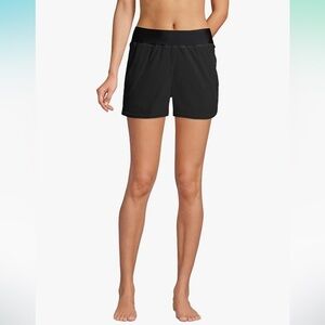NWOT Lands' End 3" Quick Dry Elastic Waist Board Shorts Swim Shorts w/Panty 8